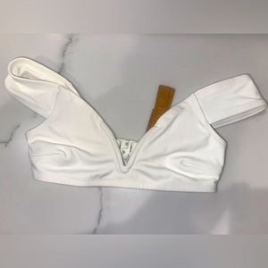 NWT Skims swim sculpting off the shoulder top